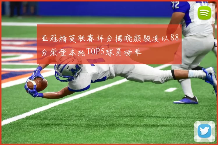亚冠精英联赛评分揭晓颜骏凌以88分荣登本轮TOP5球员榜单